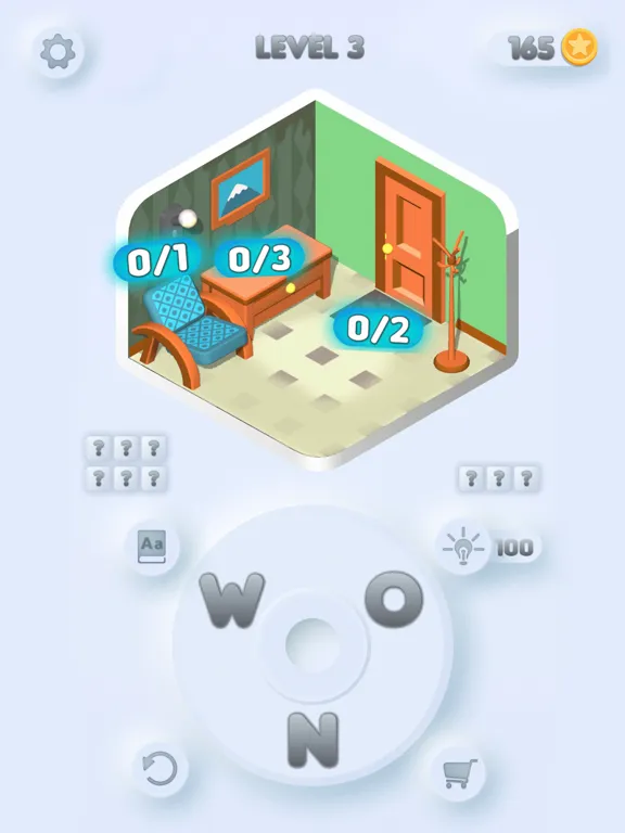 Captures d'écran de Redesign Home - Word Puzzle iPad 