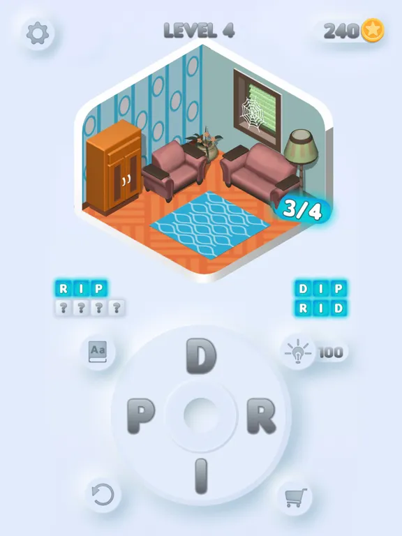 Captures d'écran de Redesign Home - Word Puzzle iPad 