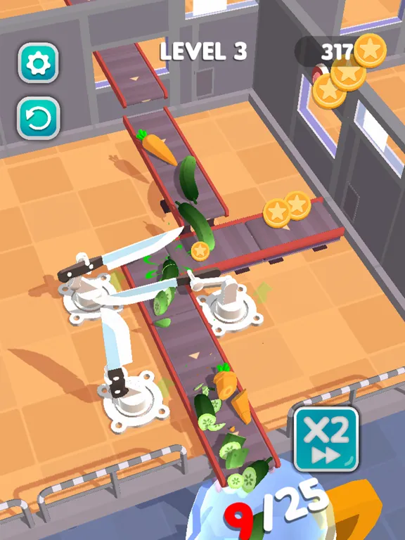 Zrzuty ekranu Tower of Slicing iPad 