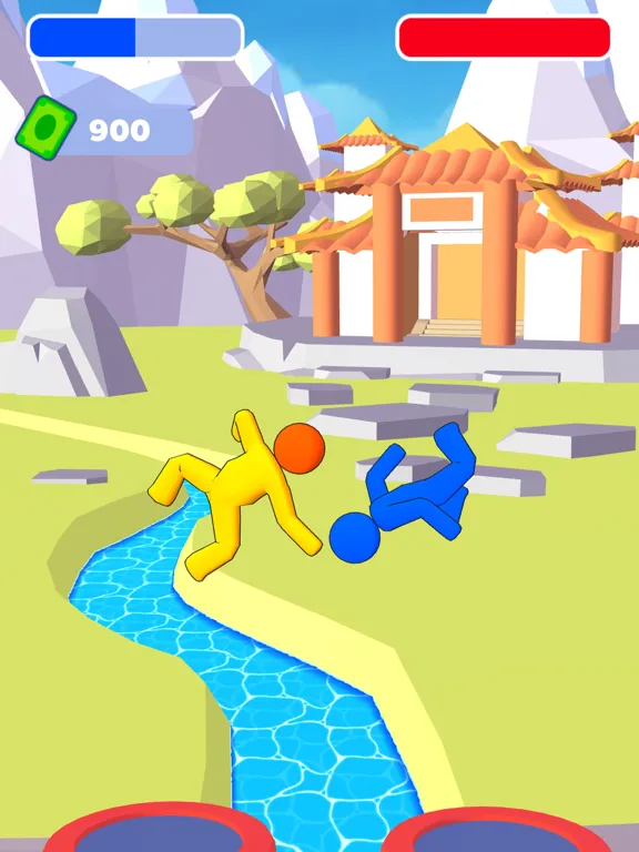 Ảnh chụp màn hình của Stick Fighting Battle iPad 