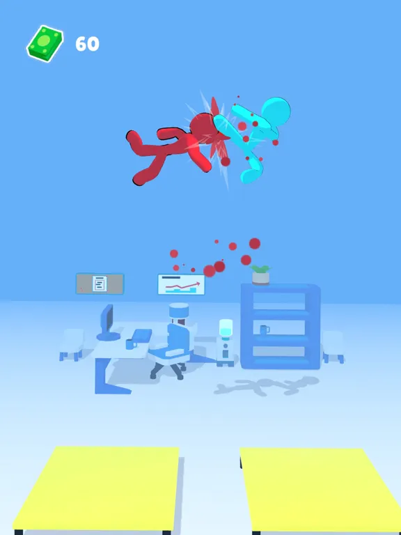 Stickman Trampoline Fighters iPad  স্ক্রিনশট