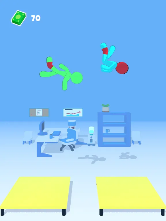 Stickman Trampoline Fighters iPad  স্ক্রিনশট