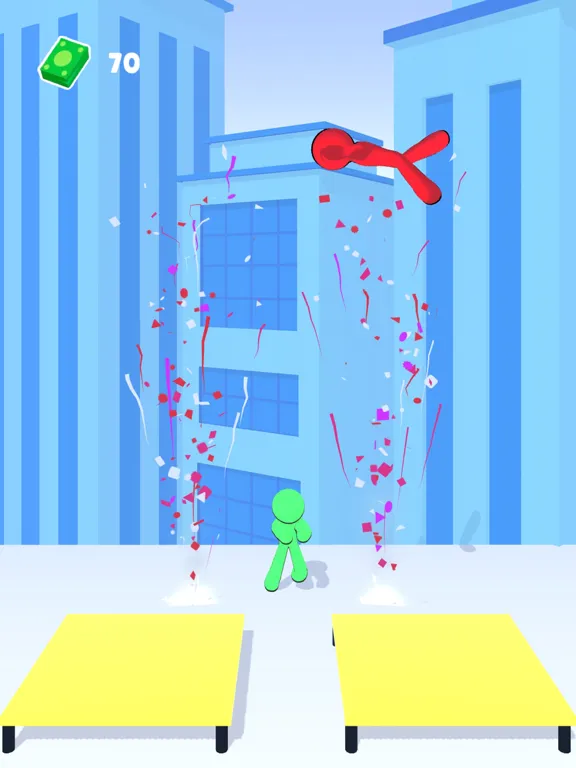 Stickman Trampoline Fighters iPad  স্ক্রিনশট