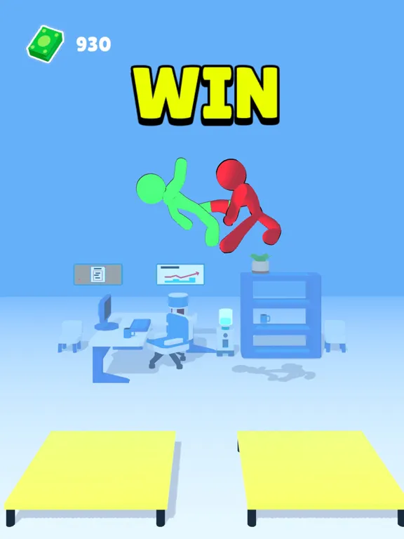 Stickman Trampoline Fighters iPad  স্ক্রিনশট