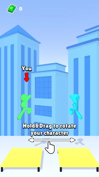 Stickman Trampoline Fighters স্ক্রিনশট