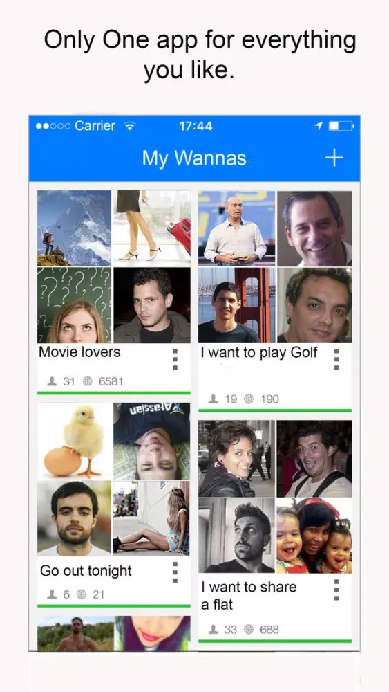 Capturas de tela do Wannay: Joining People