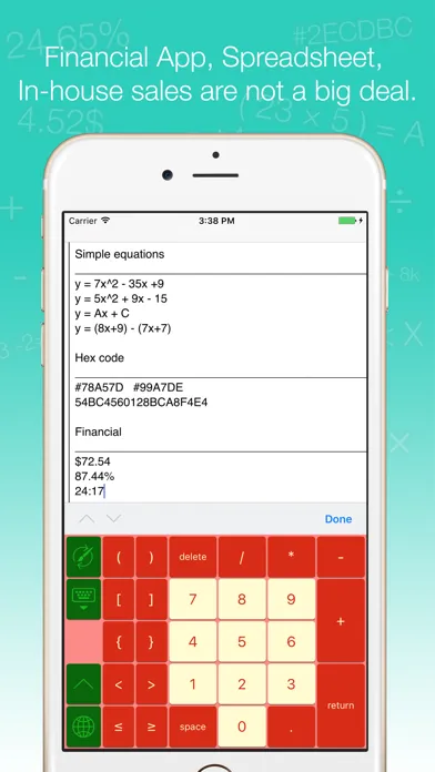 Capturas de tela do NuKey Numeric Keyboard