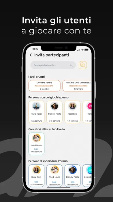 Capturas de pantalla de Circolo Tennis Canottieri