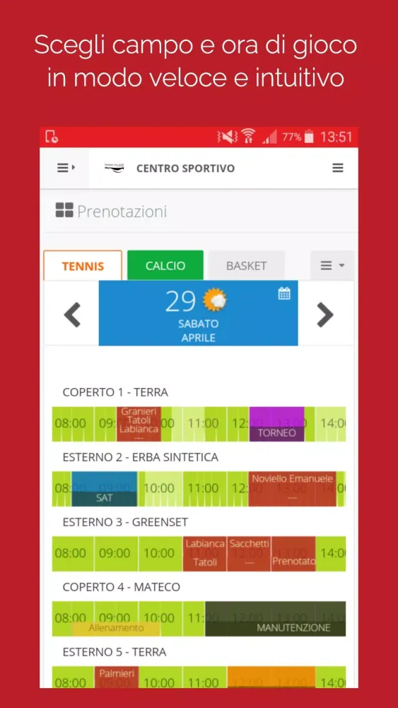 Tennis Village Pietro Mennea Screenshots
