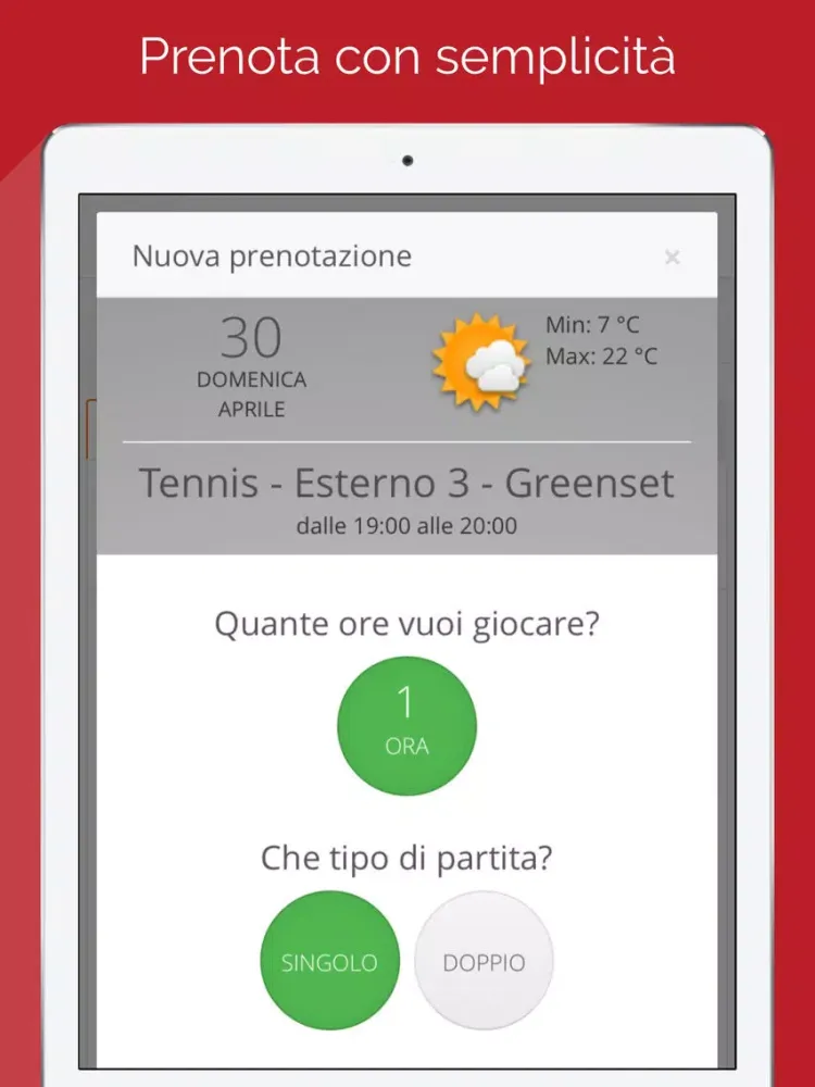 Sporting Club Matera iPad  Screenshots