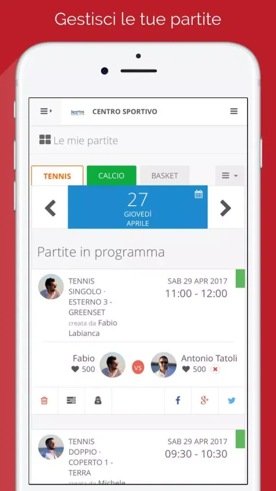 Sporting Club Matera Screenshots