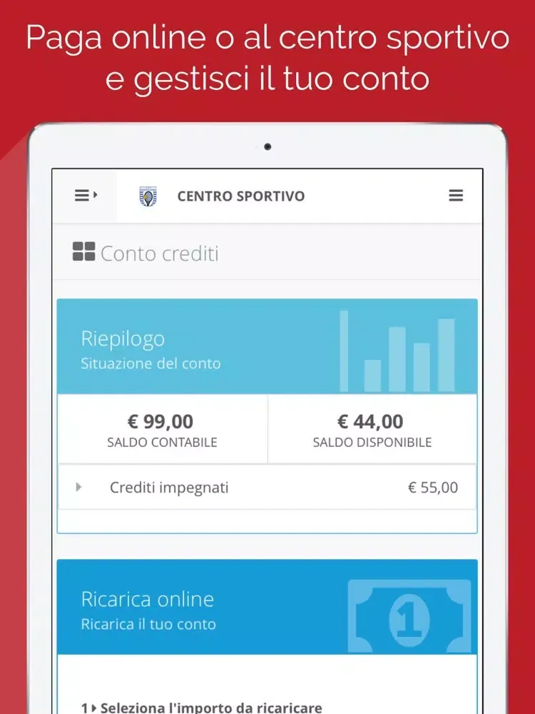 Ảnh chụp màn hình của Tennis Costa Azzurra iPad 