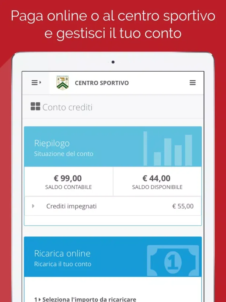Tennis Club Parioli iPad Screenshots