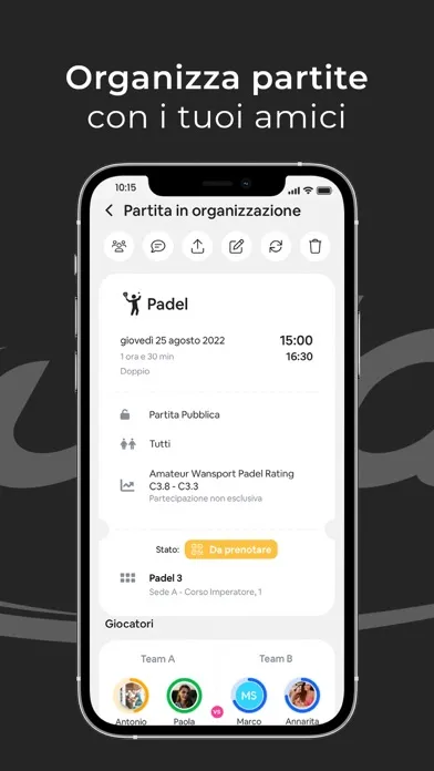 Screenshot di Peter Padel Club