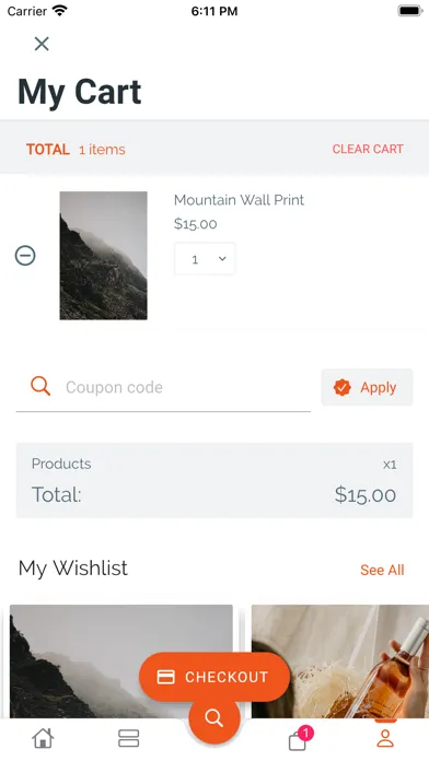 Tangkapan skrin Wantfeed Verified Shop