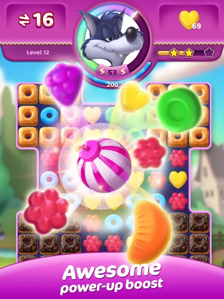 Capturas de pantalla de Bonbon Blast iPad 