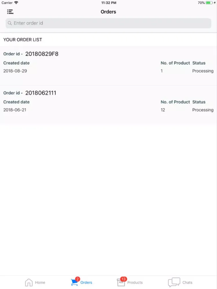 Tangkapan skrin MOSG iPad 