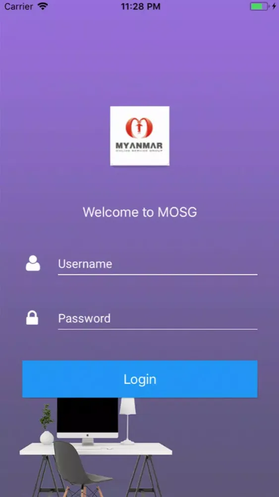 Tangkapan skrin MOSG
