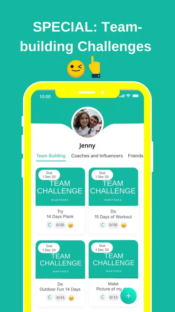 Challenges: Get Active at Home 스크린샷