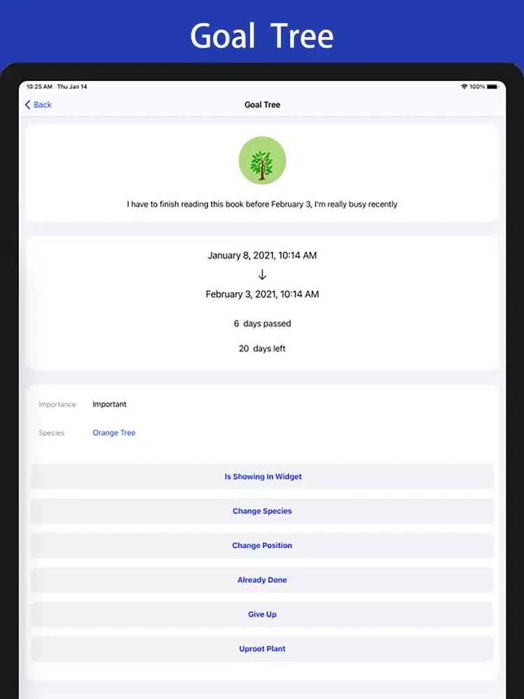 Ảnh chụp màn hình của Countdown Forest iPad 