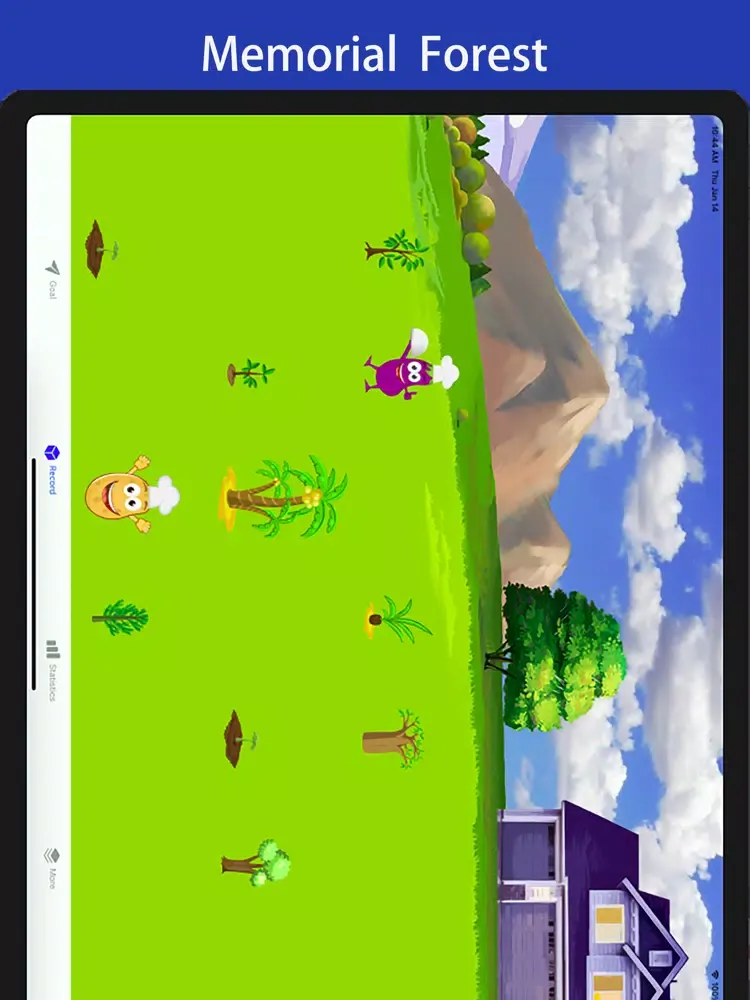 Ảnh chụp màn hình của Countdown Forest iPad 