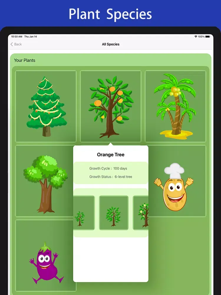 Ảnh chụp màn hình của Countdown Forest iPad 