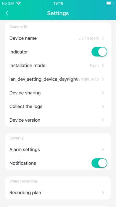 Tangkapan layar HeimSmart