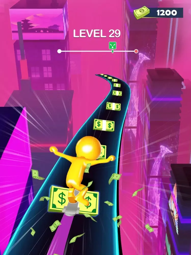 Slope Sk8 iPad  سکرین شاٹس