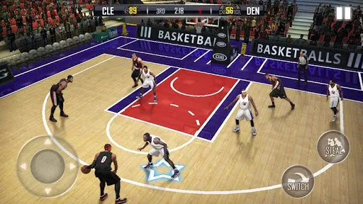 Tangkapan skrin Fanatical Basketball