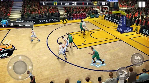 Tangkapan skrin Fanatical Basketball