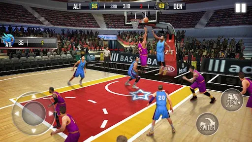 Tangkapan skrin Fanatical Basketball