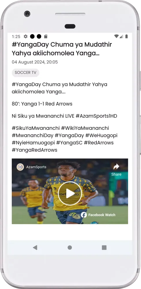 Tanzania Daima itv:popote Screenshots