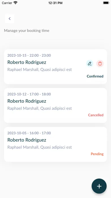 Capturas de tela do One Padel Method