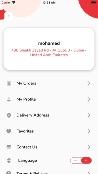 Tangkapan skrin Speedy Moment UAE