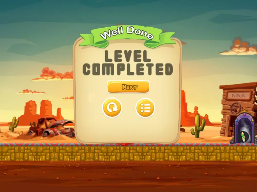 Ninja the Survivor iPad  Screenshots