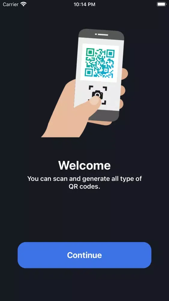 Tangkapan skrin qrCoder Plus