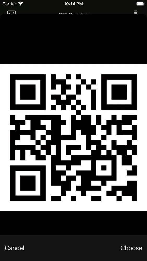 Tangkapan skrin qrCoder Plus