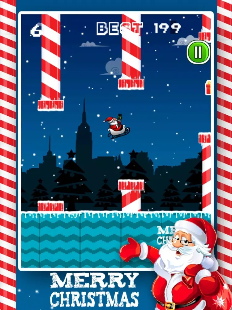 Flappy Santa Claus : Christmas Special iPad  স্ক্রিনশট