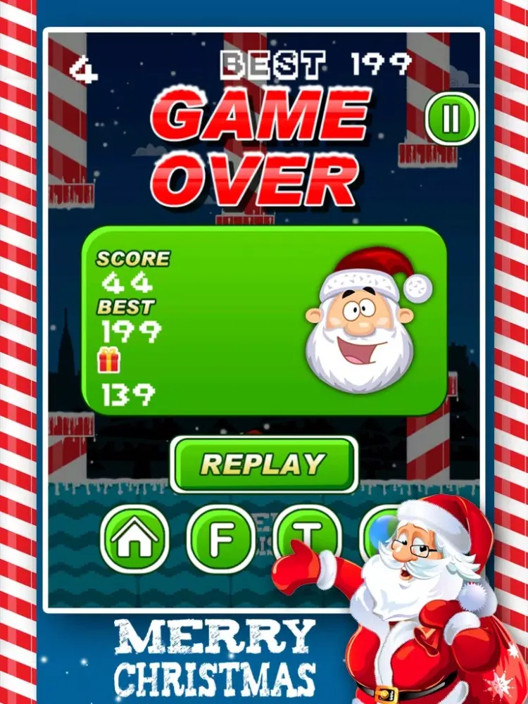 Flappy Santa Claus : Christmas Special iPad  স্ক্রিনশট