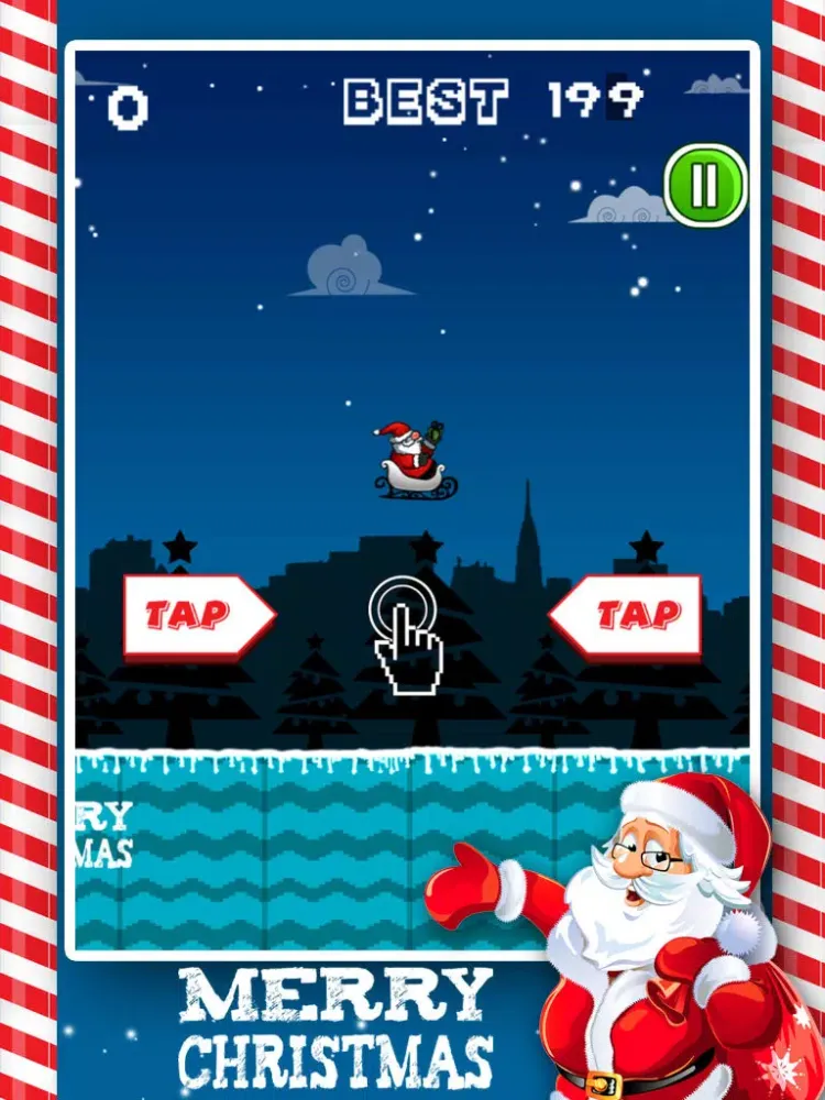 Flappy Santa Claus : Christmas Special iPad  স্ক্রিনশট