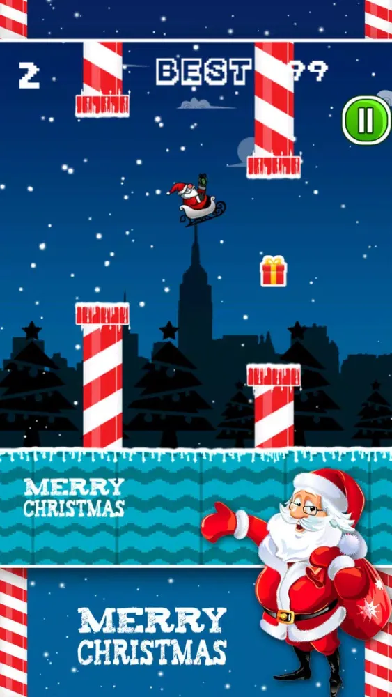 Flappy Santa Claus : Christmas Special স্ক্রিনশট