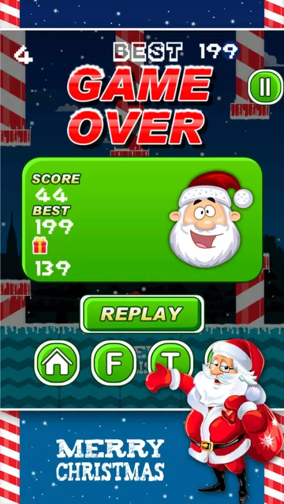 Flappy Santa Claus : Christmas Special স্ক্রিনশট