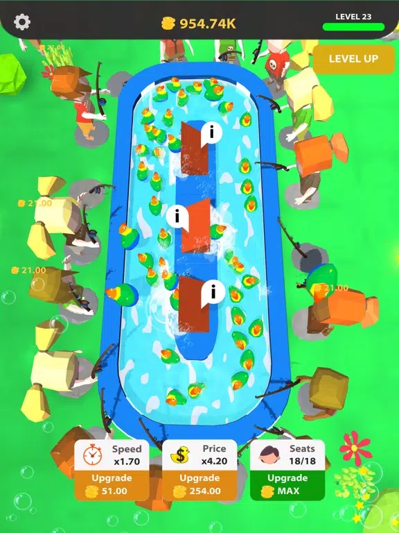 Capturas de pantalla de Duck Pond Idle iPad 