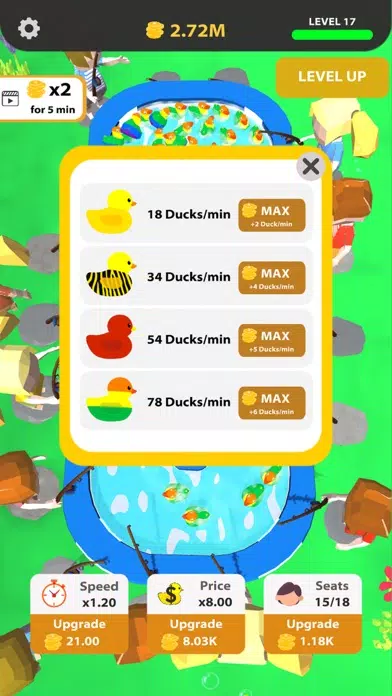 Capturas de pantalla de Duck Pond Idle