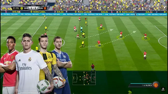 Tangkapan layar FIFA 17