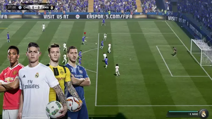 Tangkapan layar FIFA 17