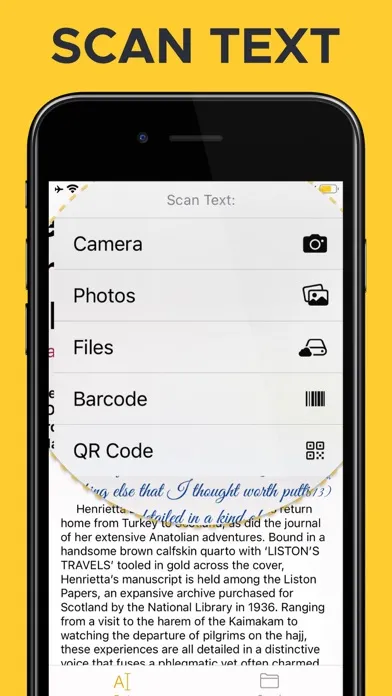 Capturas de pantalla de Live Text Scanner - PDF Writer