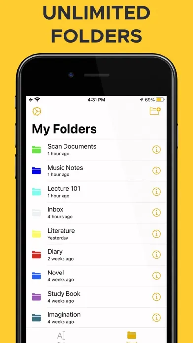 Capturas de pantalla de Live Text Scanner - PDF Writer