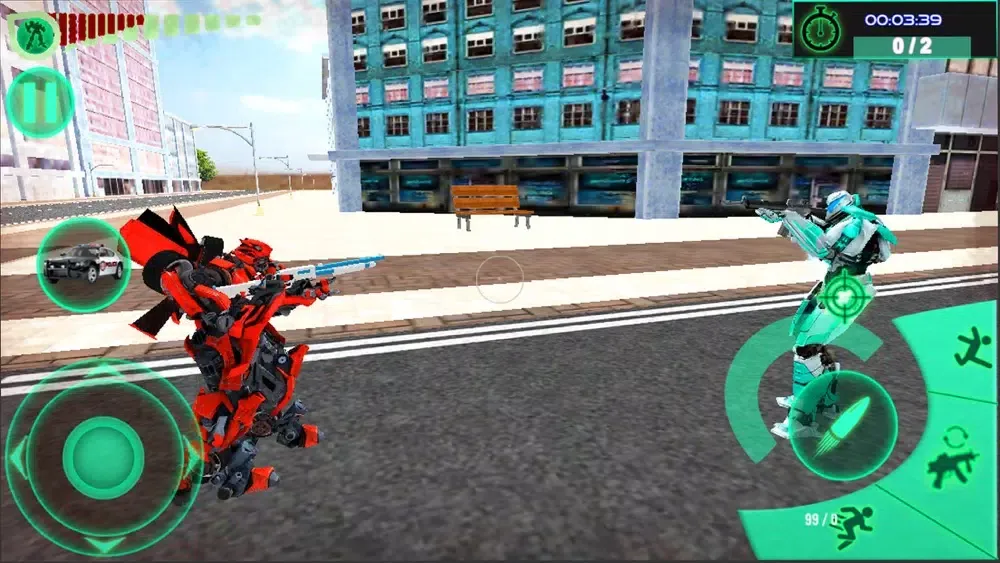 War of Car Robots Transform 3D Screenshots