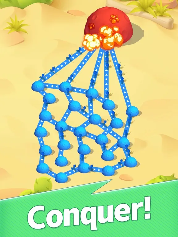 تصاویر Ant Fight - Ant defense games iPad 